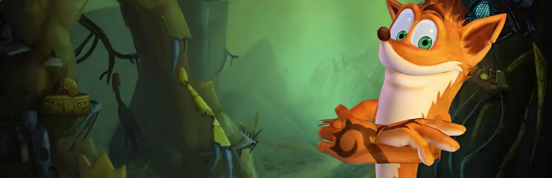 Crash: Mind Over Mutant background