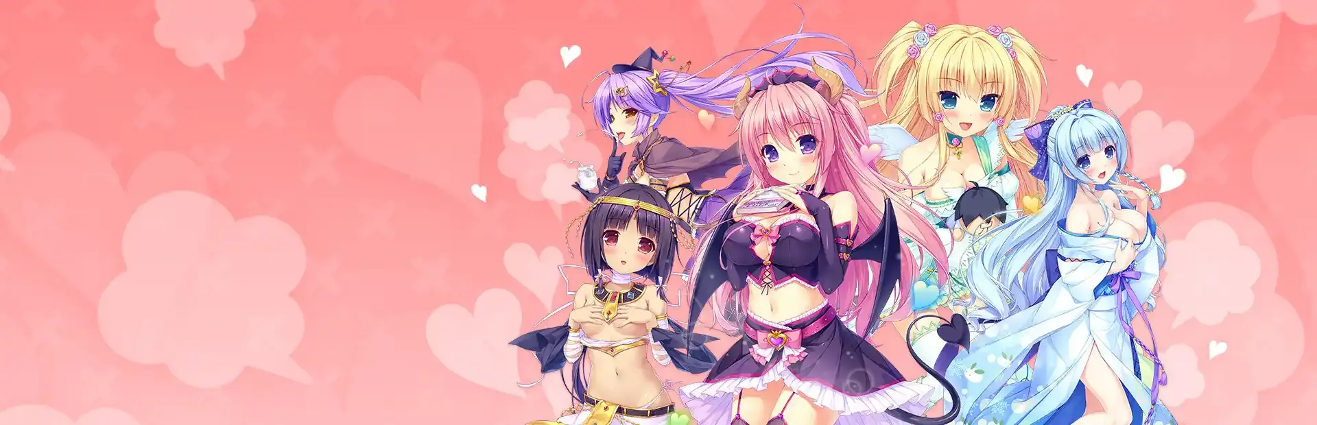 The Ditzy Demons Are in Love With Me background