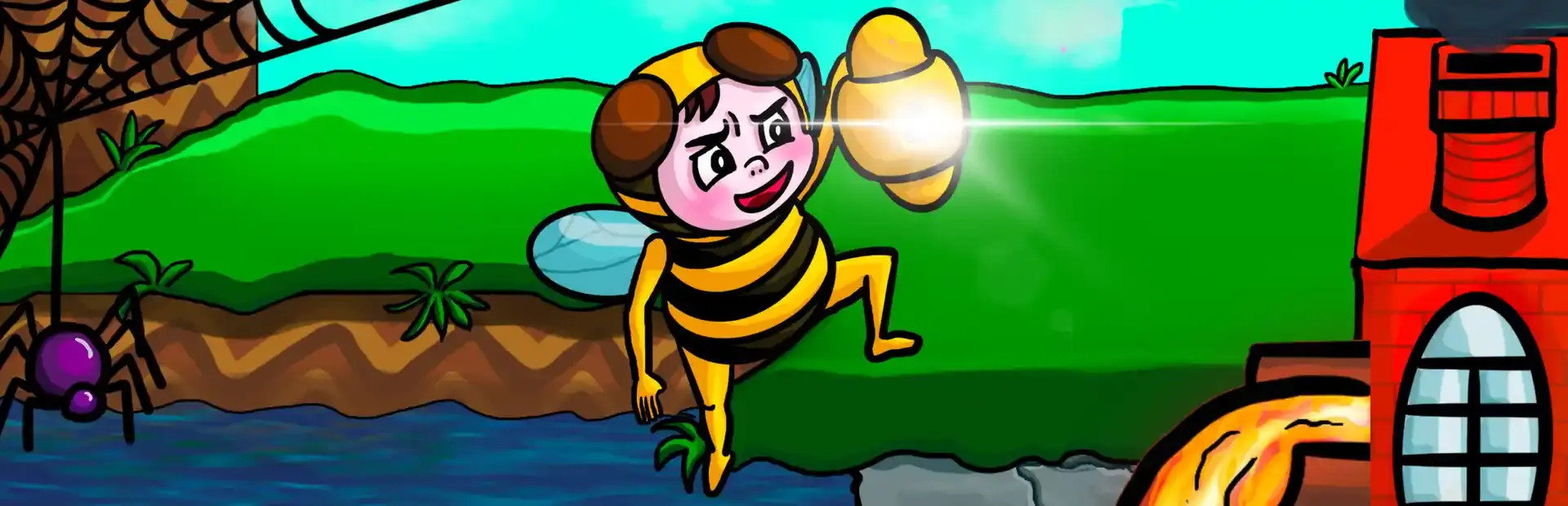 Bee-Man background