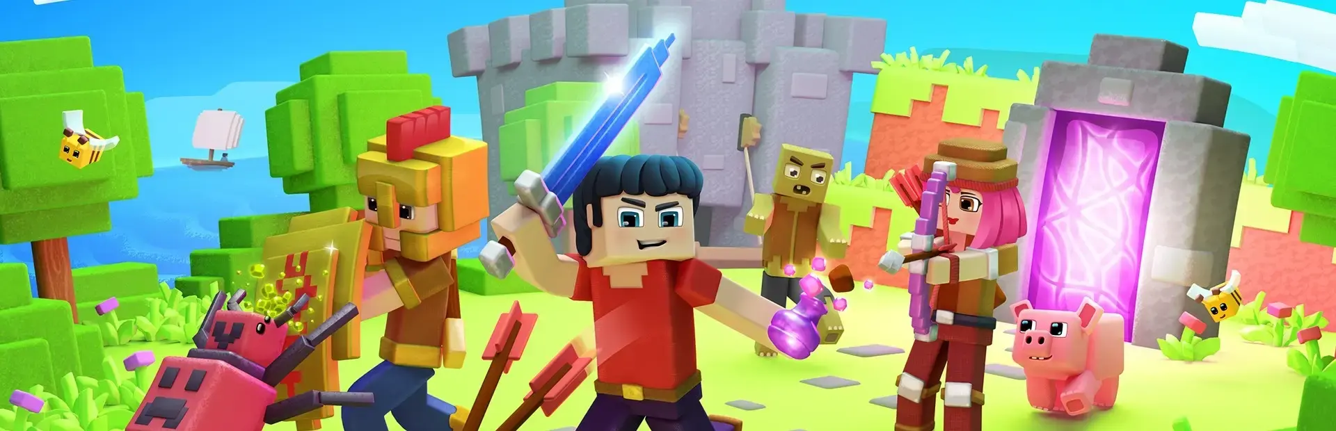Block Craft 3D: City Building background