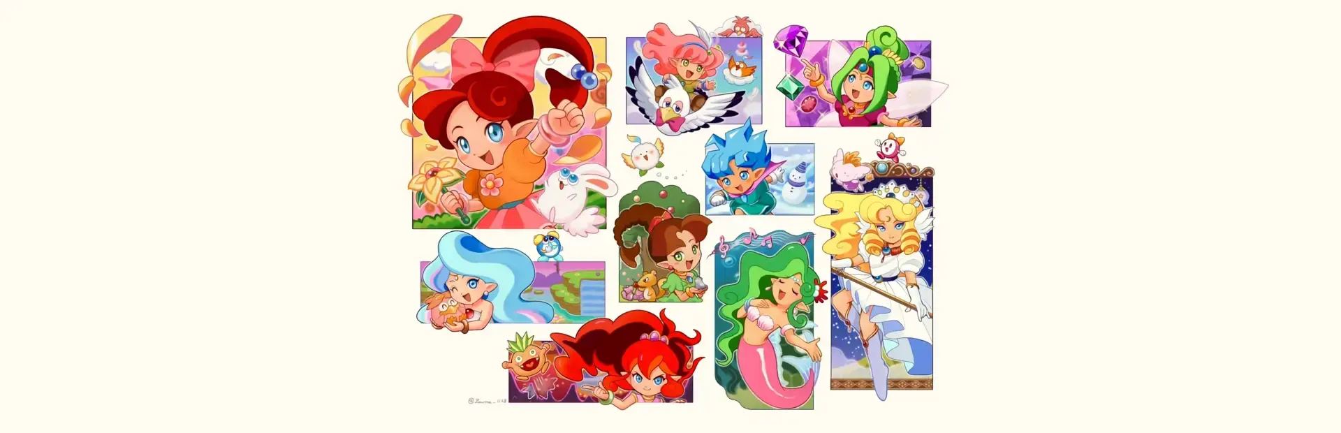 Panel de Pon: Event Version 2 background