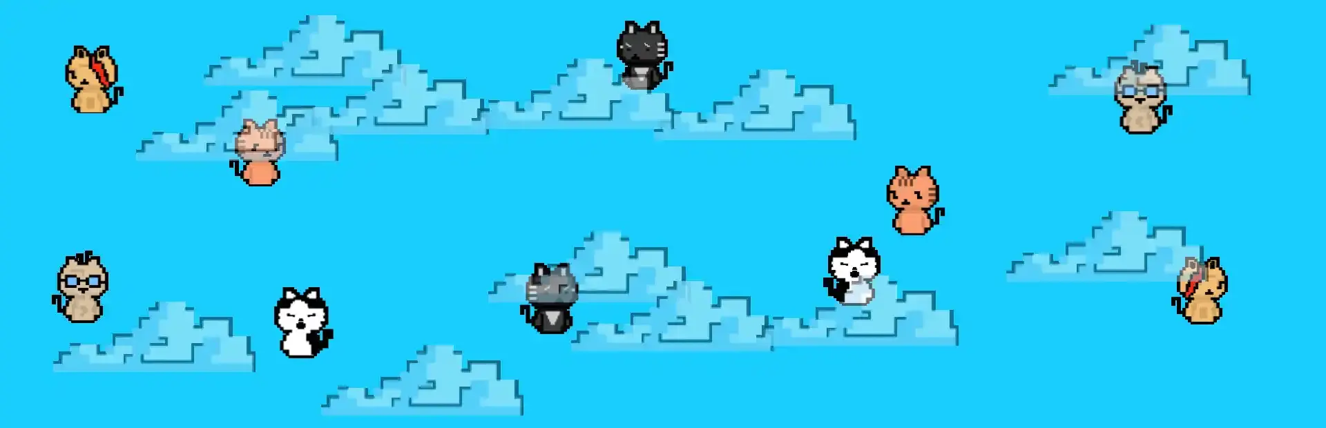 Crazy Critters: Combat Cats background
