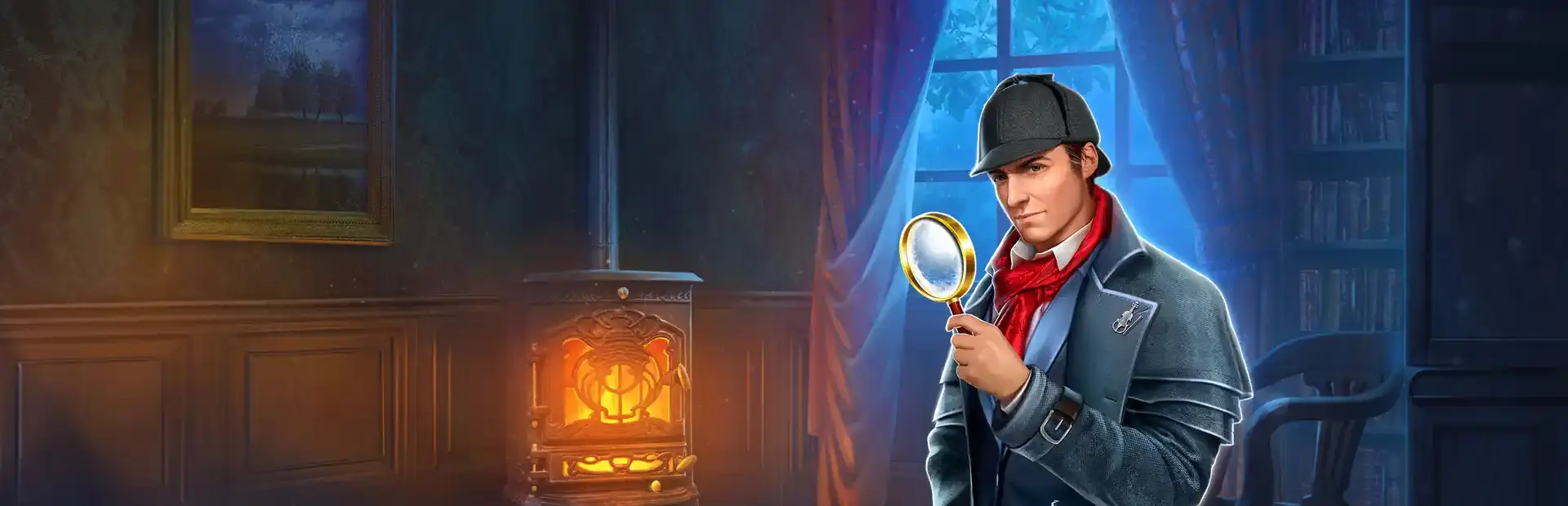 Sherlock: Hidden Object & Match-3 Mystery background