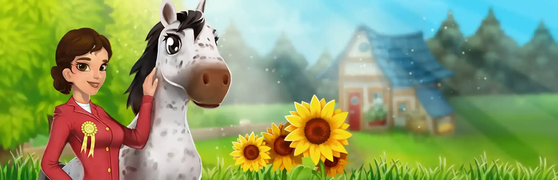 Horse Farm background