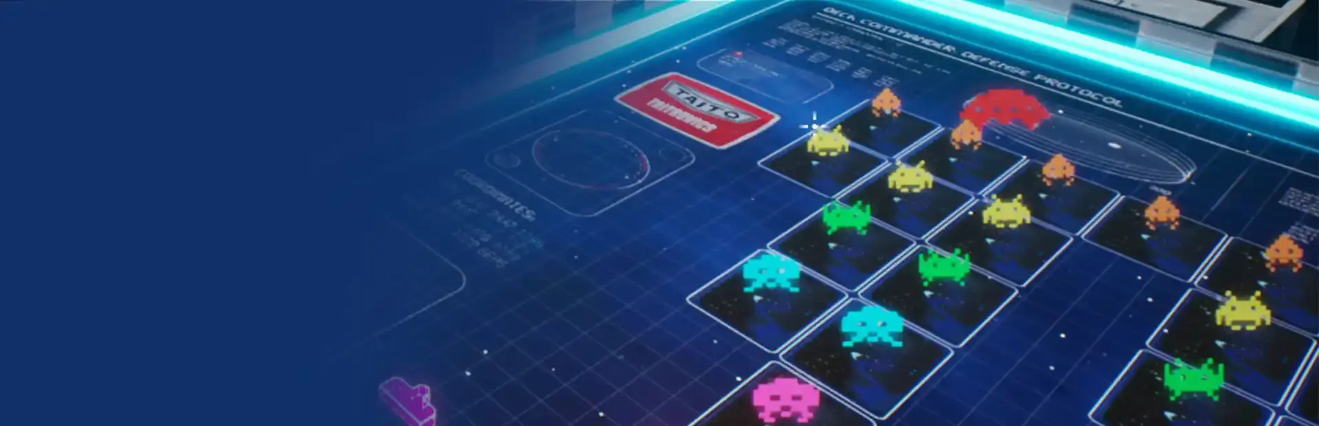 Space Invaders: Deck Commander background