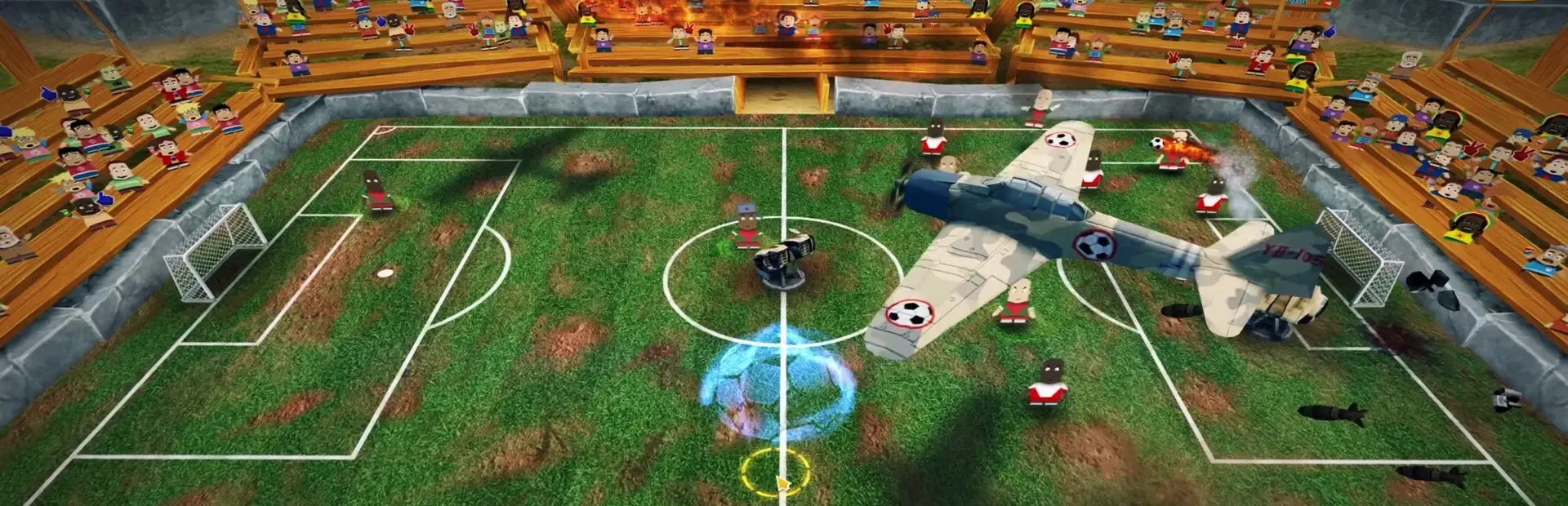 Crazy Soccer background