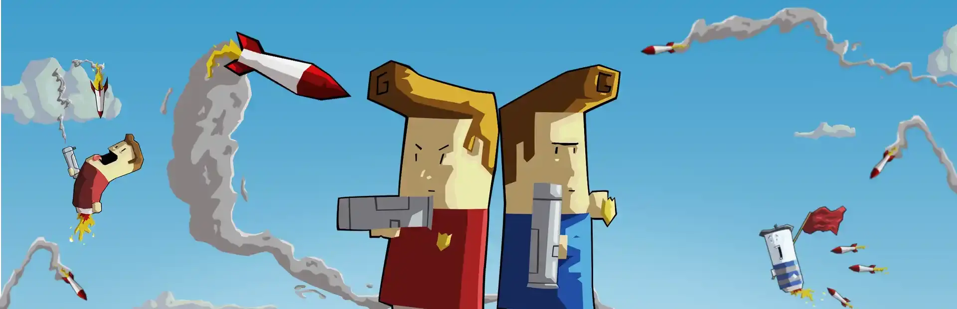 Rocket Riot background