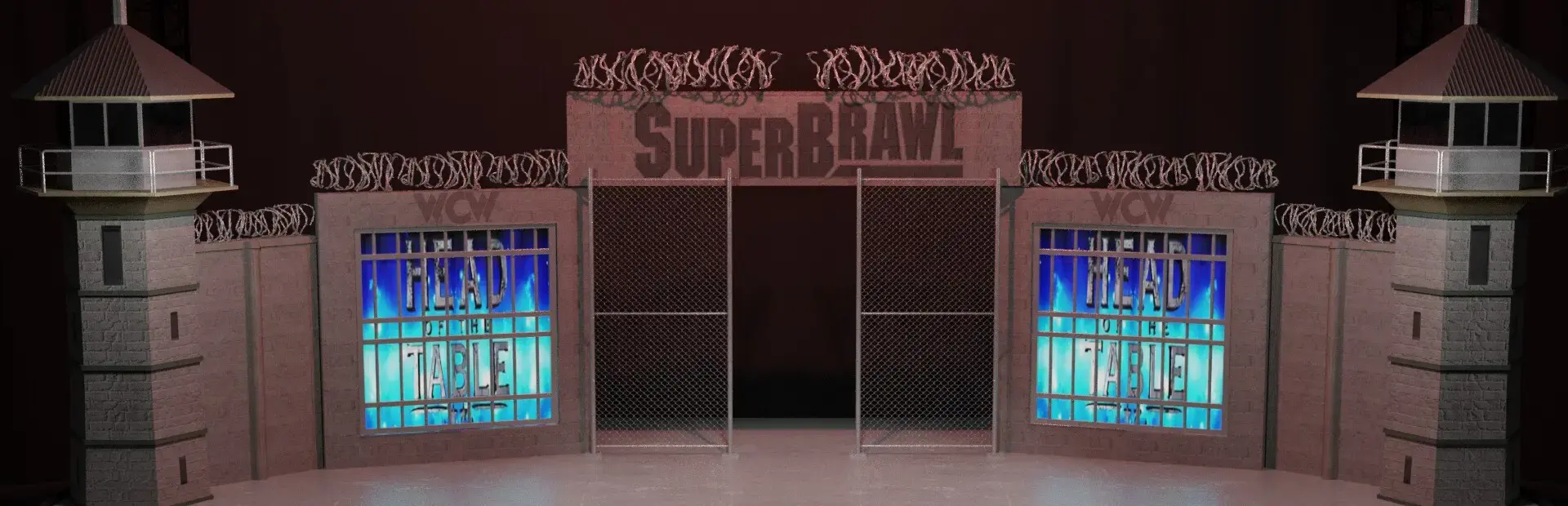 WCW Mayhem background