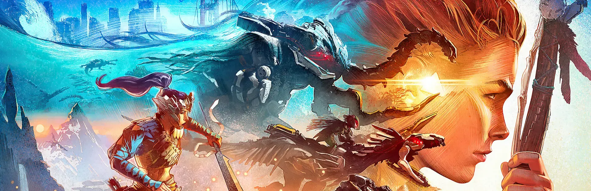 Horizon Forbidden West: Collector's Edition background