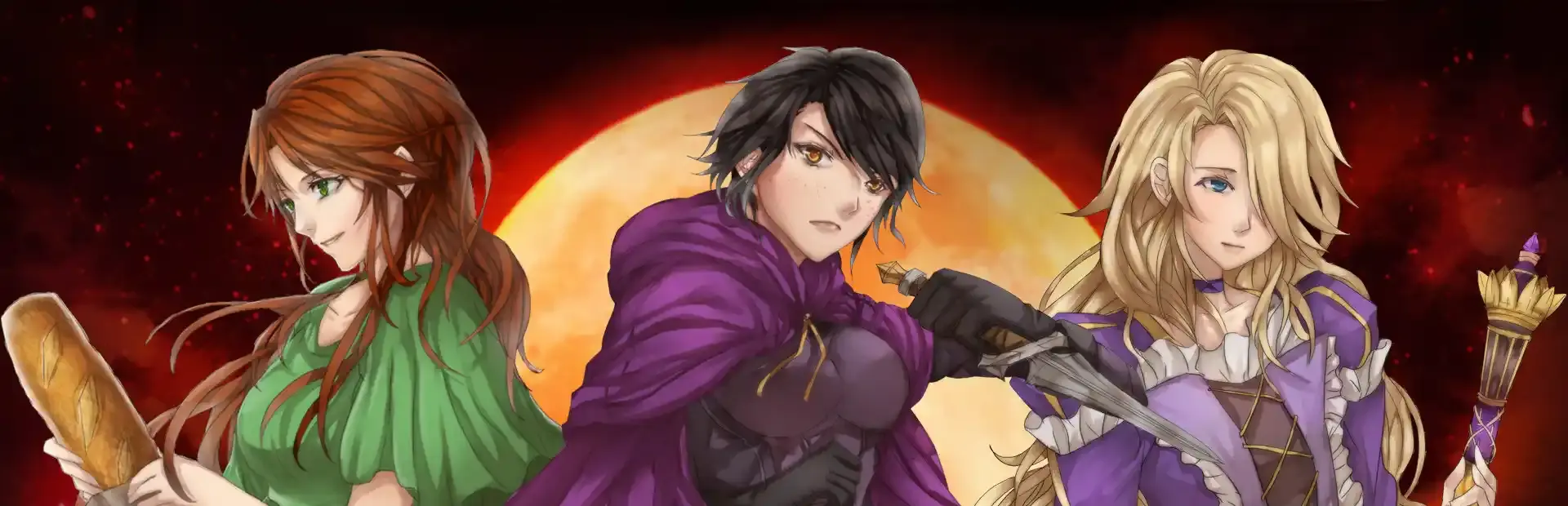 Bleeding Moons background