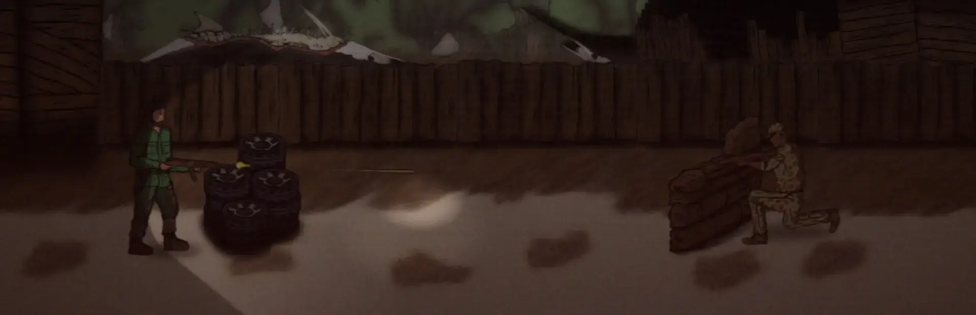 Double Take background