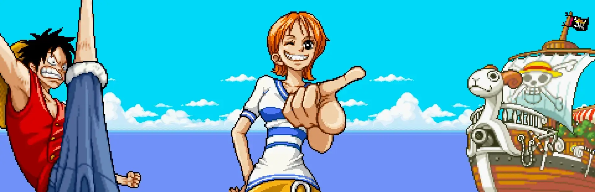 Shonen Jump's One Piece background