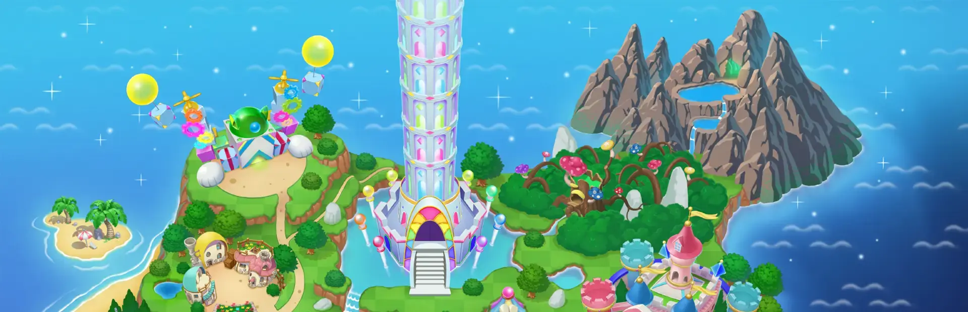 Puzzle Bobble Everybubble! background