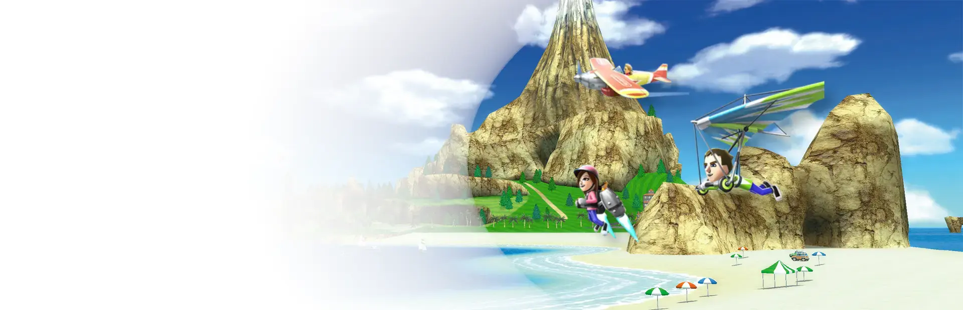 Pilotwings Resort background