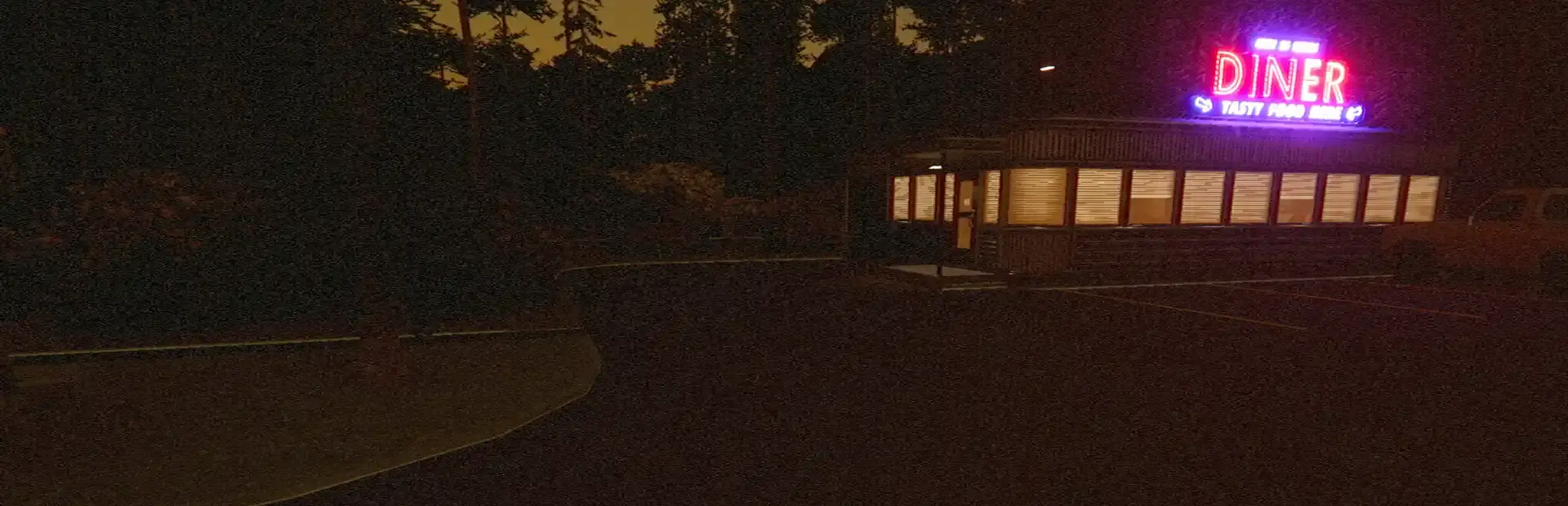 True Nightmare: Roadside Сafe background