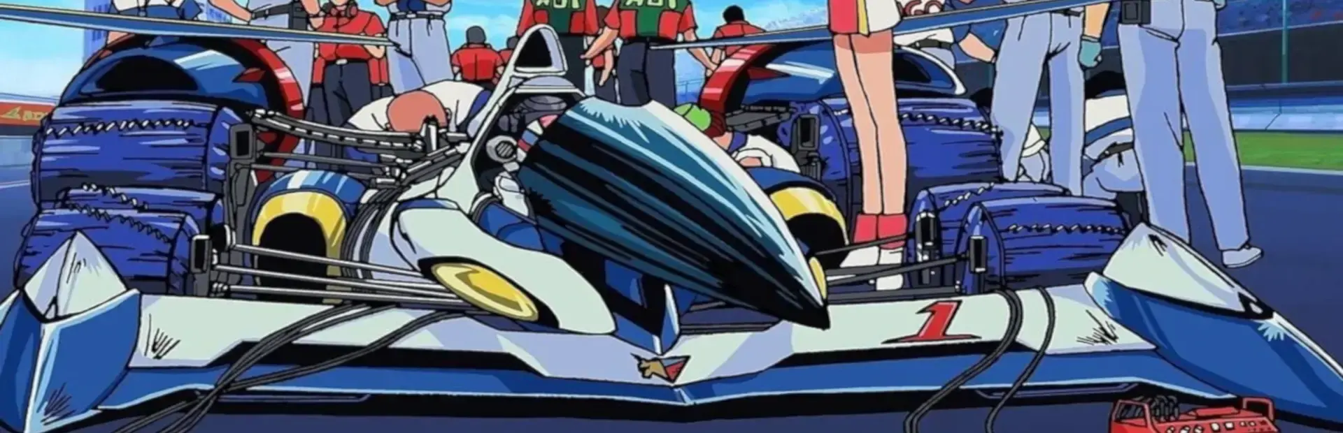 Shinseiki GPX Cyber Formula Vs. background