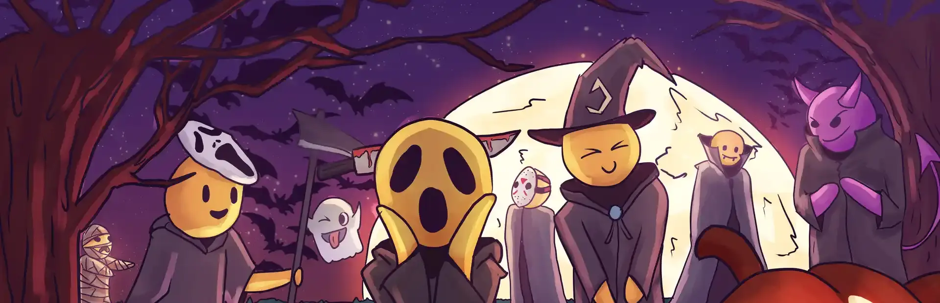 Cinemoji: Halloween background
