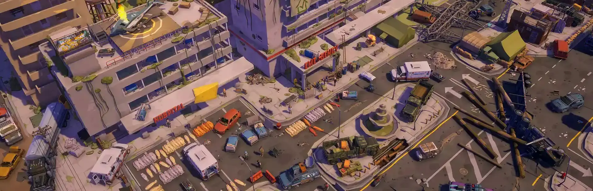 Hidden Post-Apocalyptic 3 Top-Down 3D background