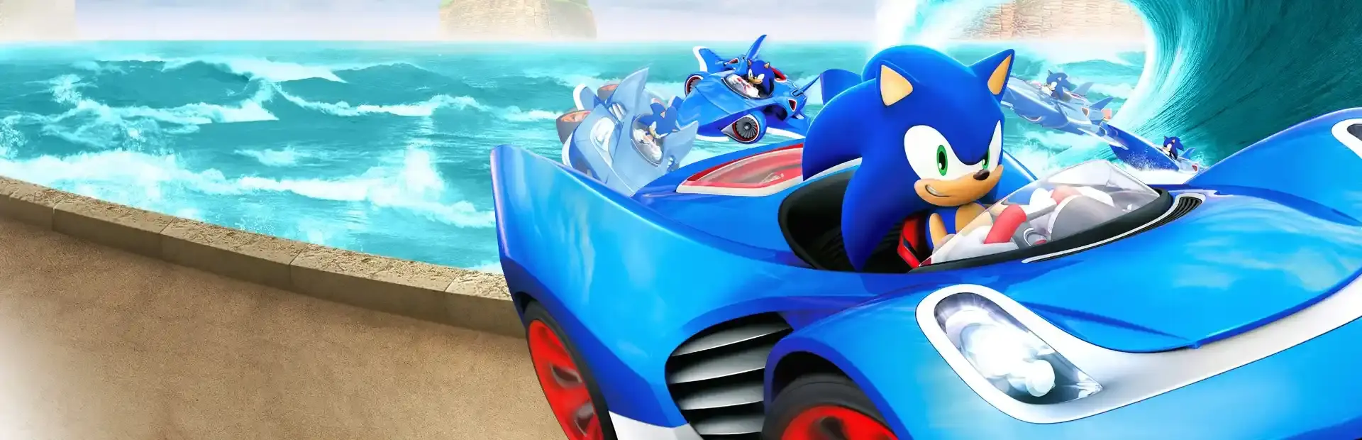 Sonic & All-Stars Racing Transformed background