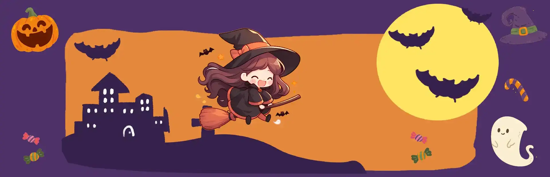Enchanted Broom background