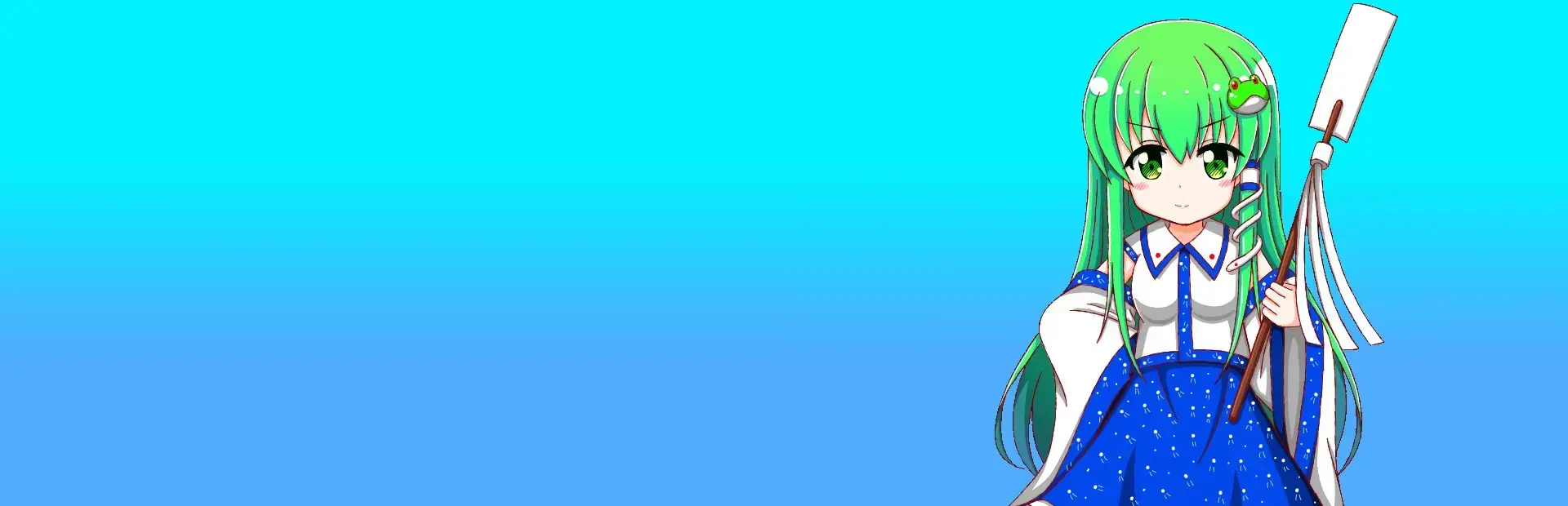 Sanae Toumaden X background