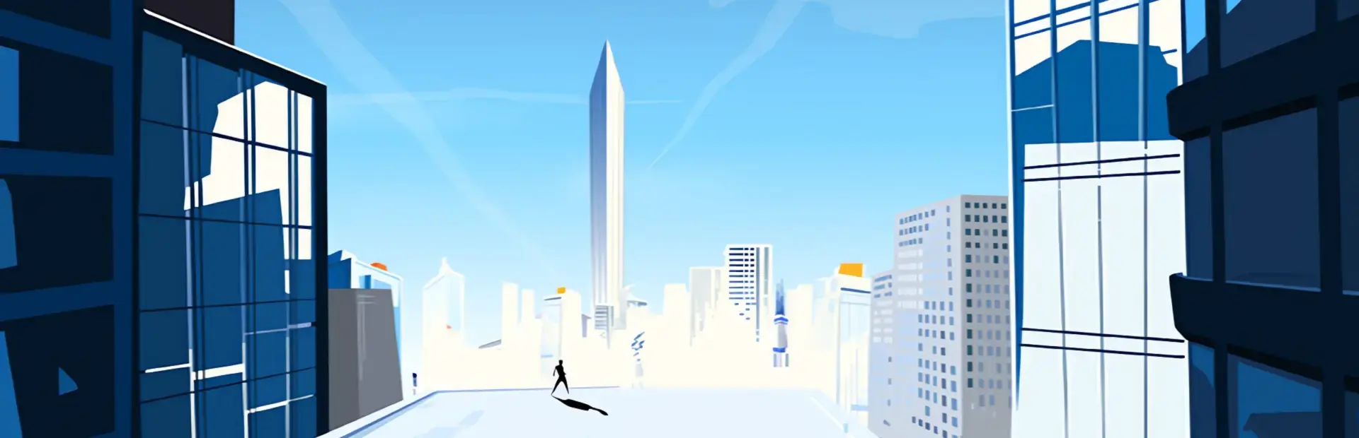 Mirror's Edge 2D background