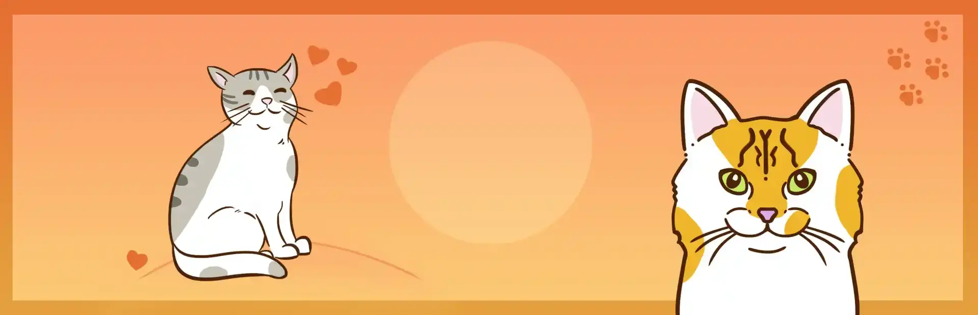 Street of the Cats background