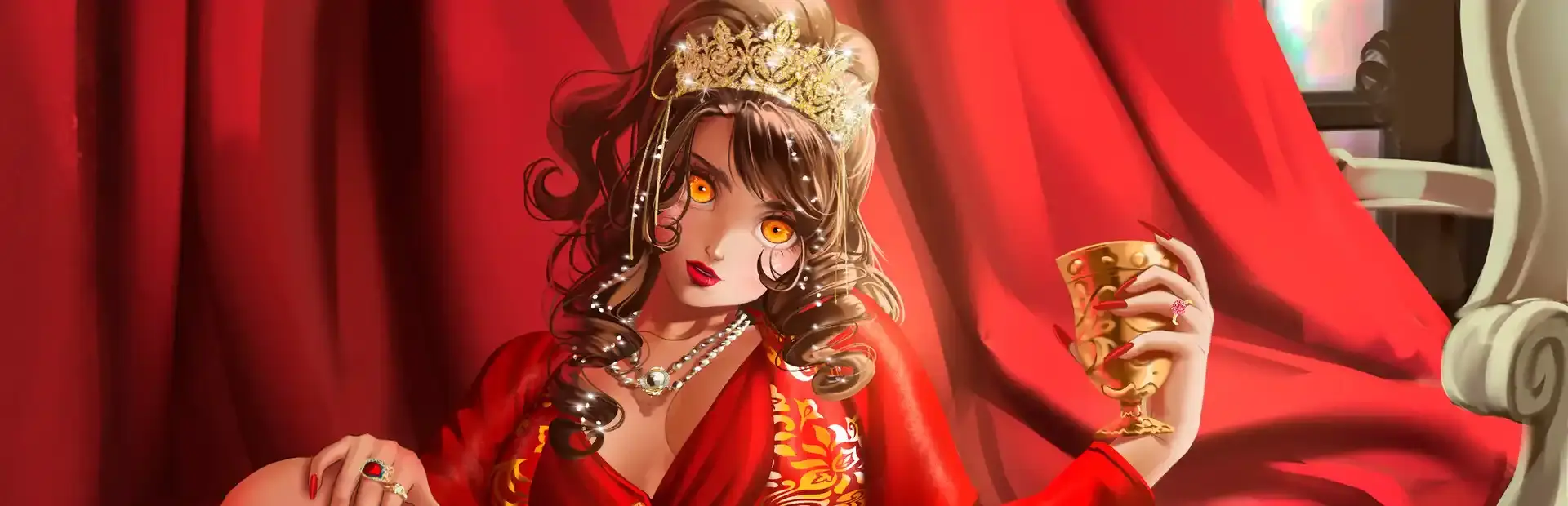 Naughty Queens background