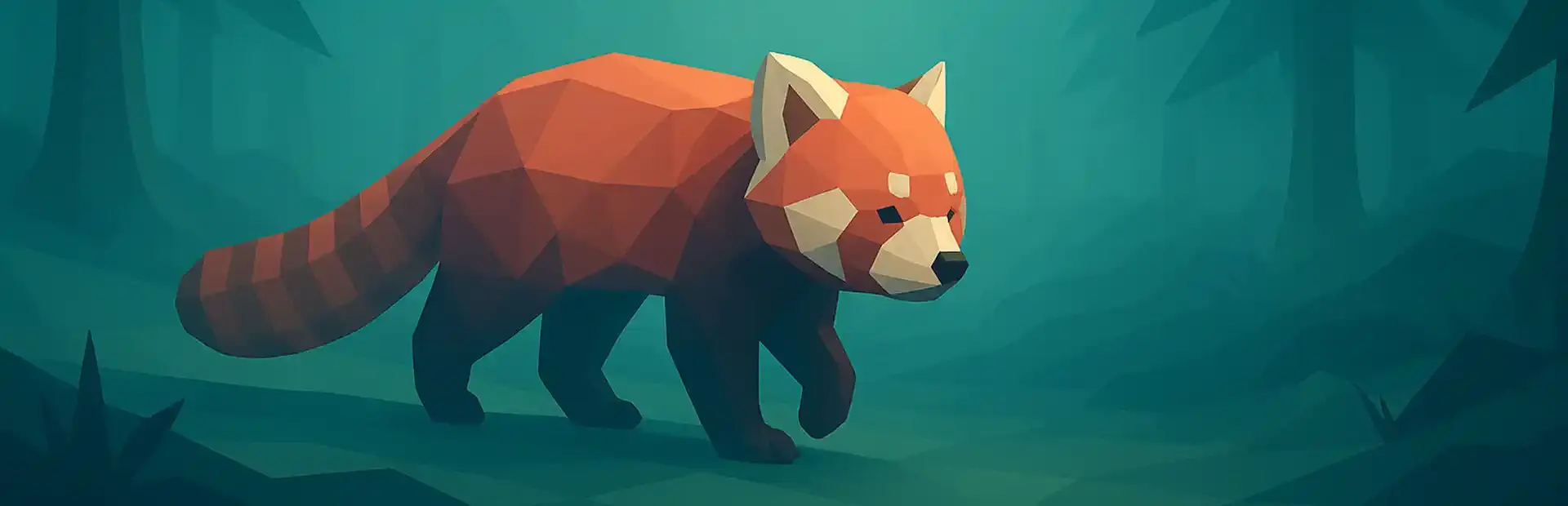 Red Panda: The Quiet Path background