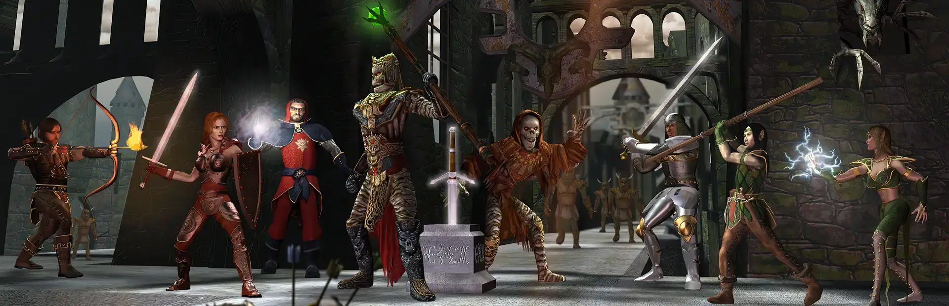 Might & Magic: Heroes Online background