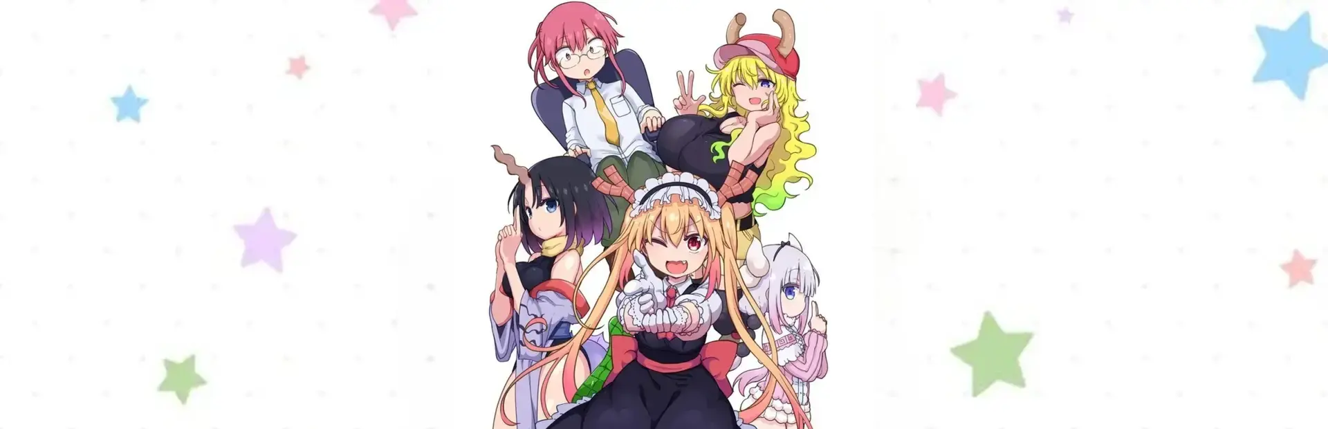 Miss Kobayashi's Dragon Maid: Burst Forth!! Choro-gon Breath background