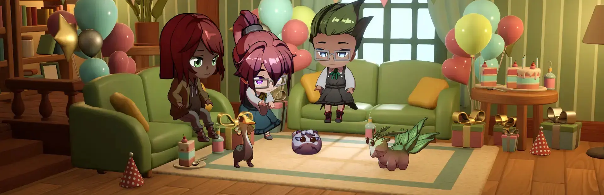 Critter Café background
