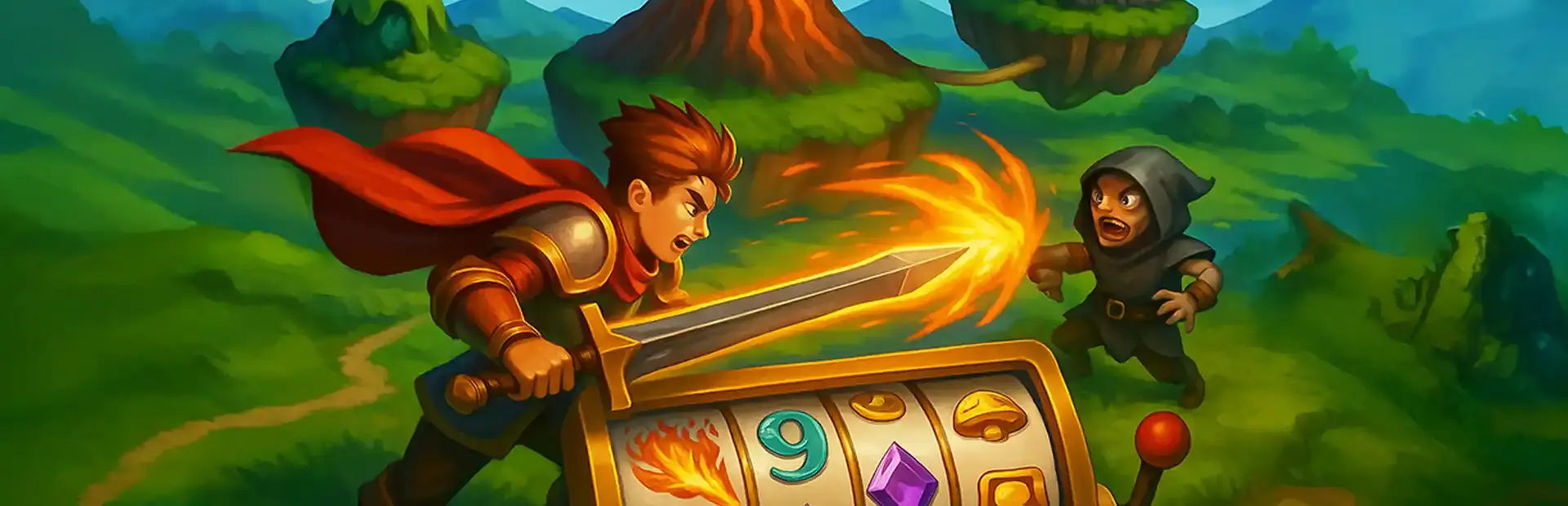 Slot Heroes: Reels of Fate background