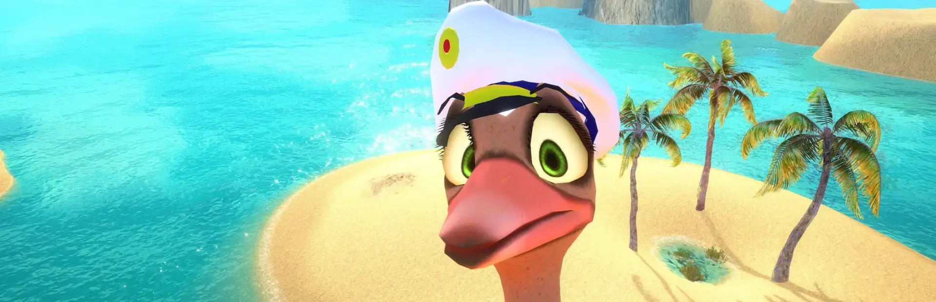 Ostrich Island background