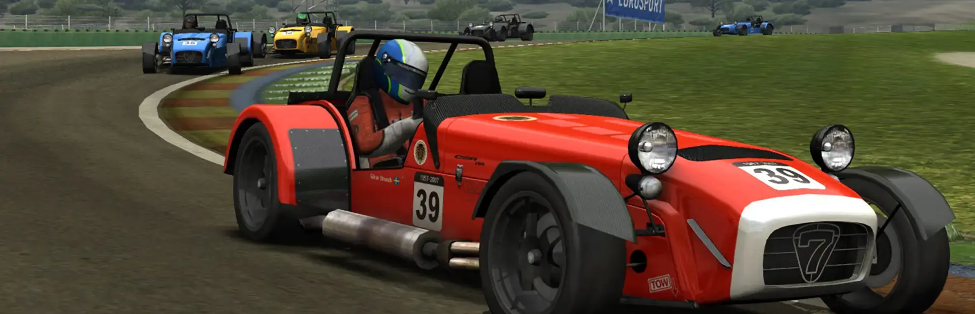 Race: Caterham background