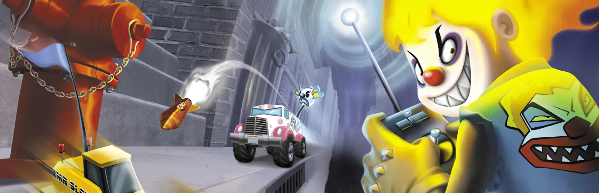 Twisted Metal: Small Brawl background