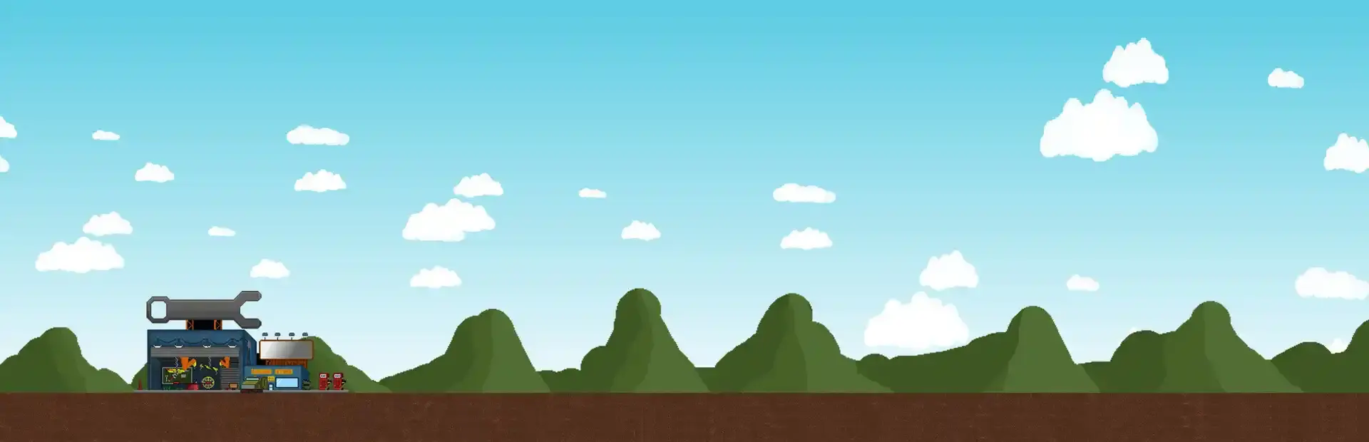 Mine Shaft background