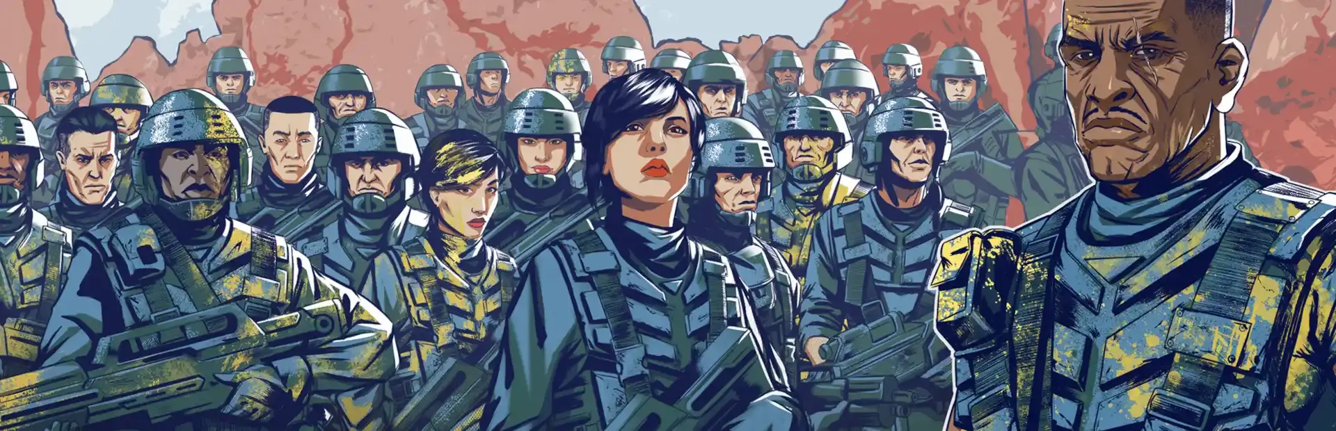 Starship Troopers: Terran Command background