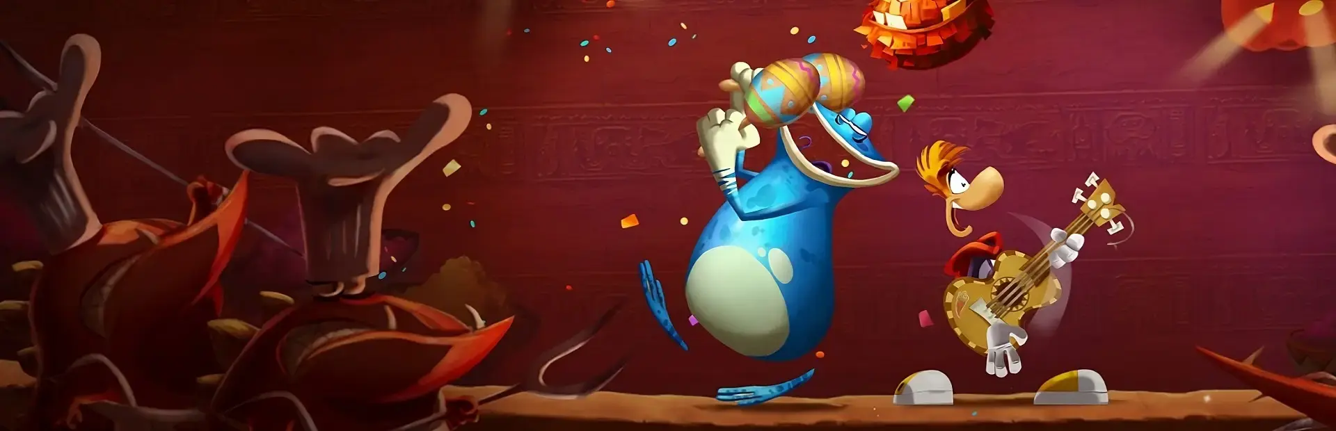 Rayman Fiesta Run background
