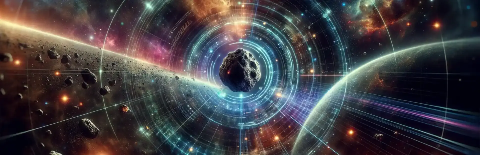 Asteroid Navigation background