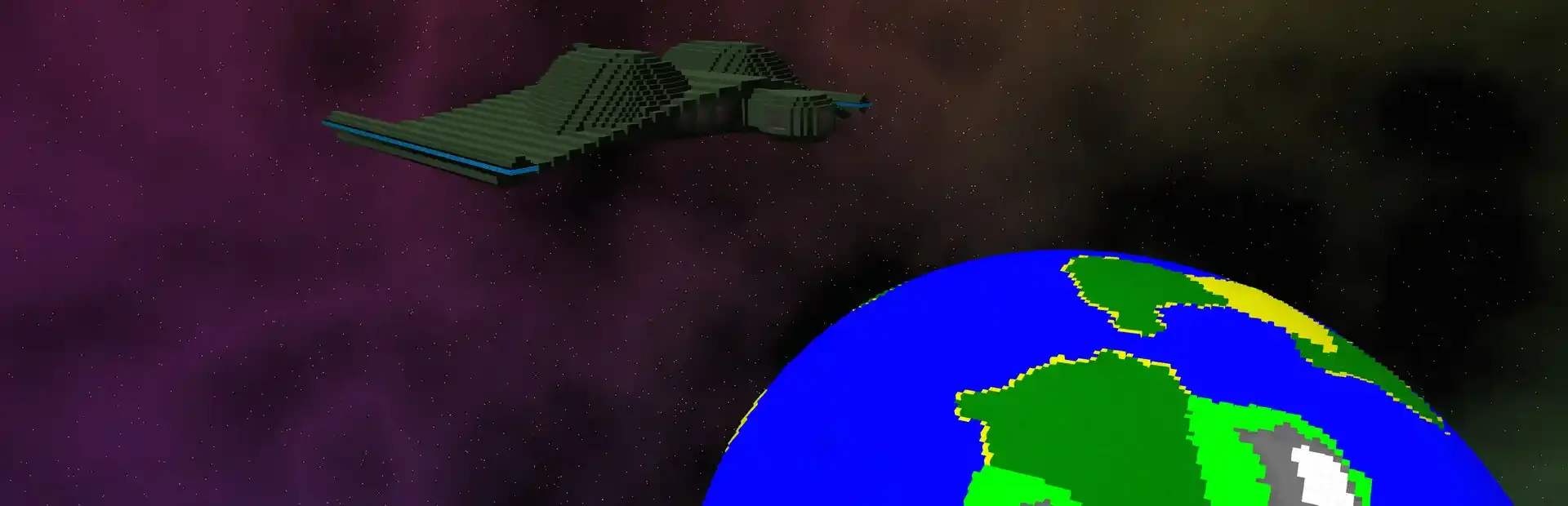 Cube Universe background