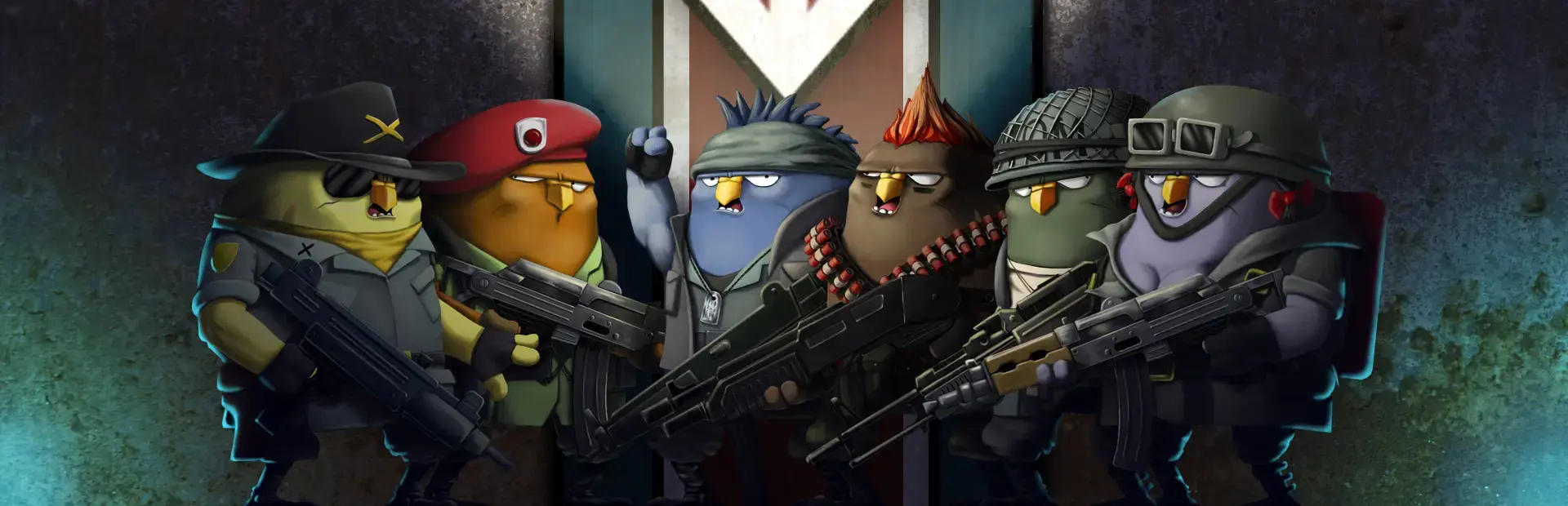 Rocketbirds: Hardboiled Chicken background