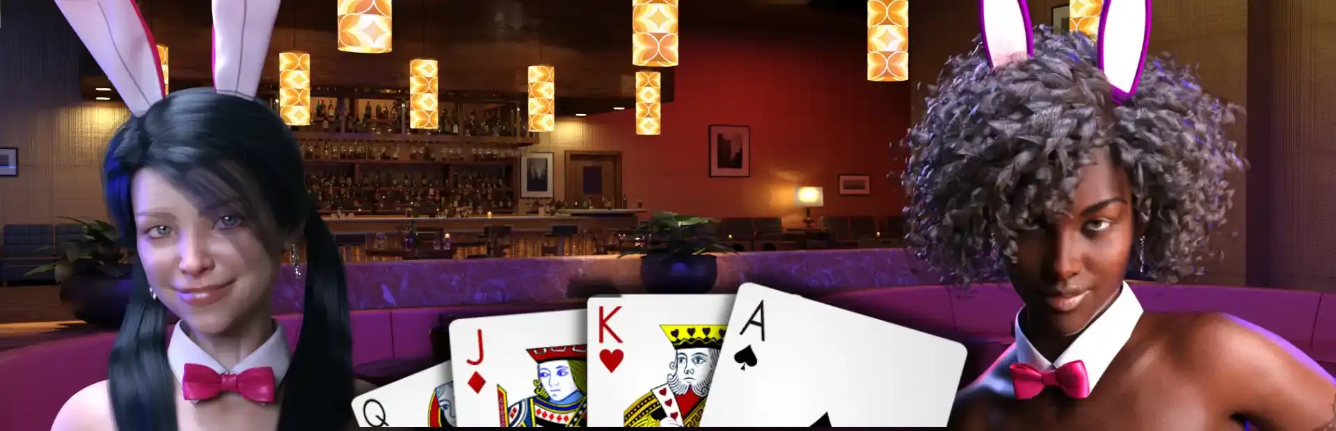 Strip Black Jack: Sex Bunny background