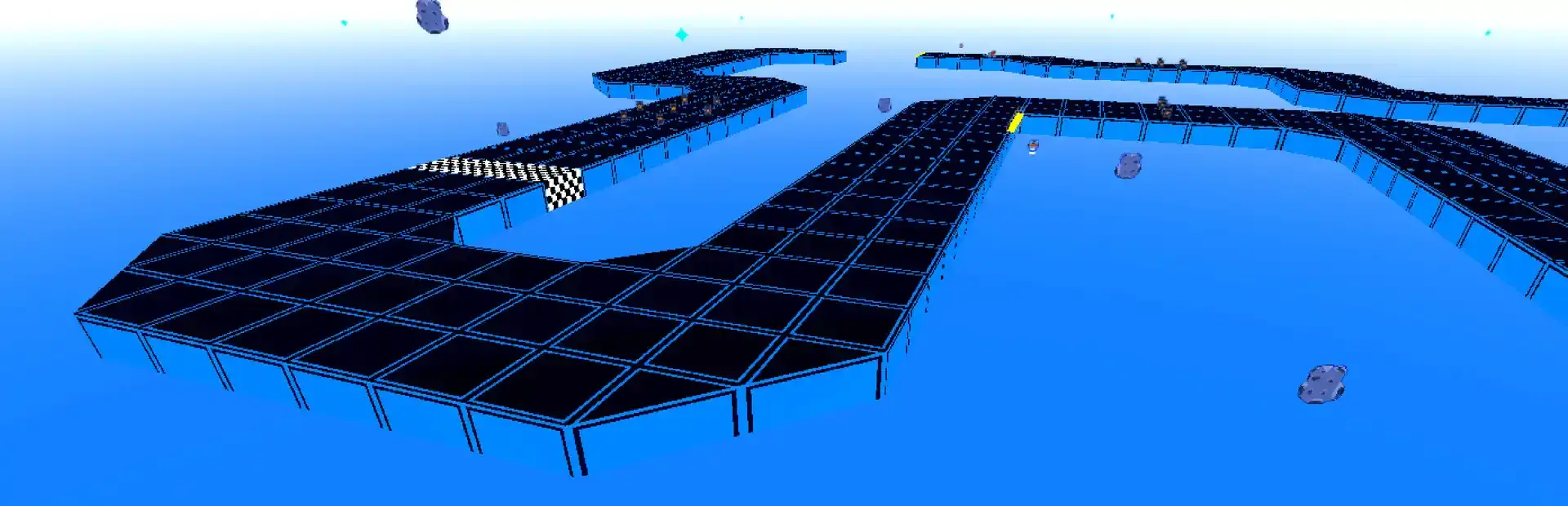 Retro Kart Rush background