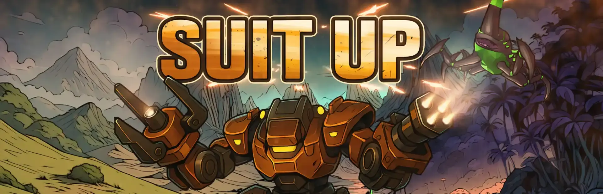 Suit Up background