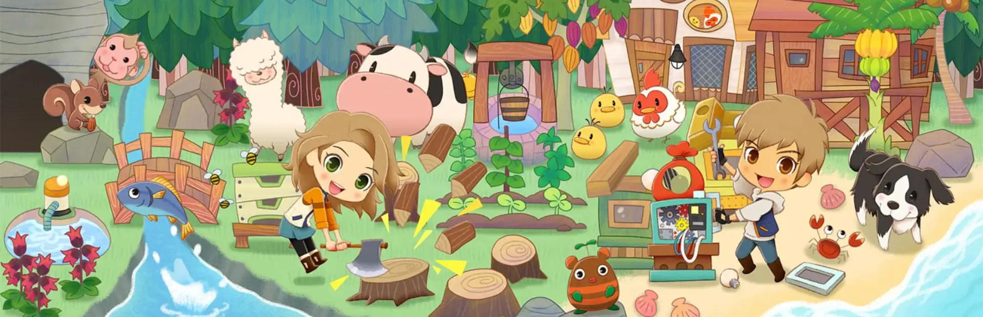 Story of Seasons: Pioneers of Olive Town - Deluxe Edition background