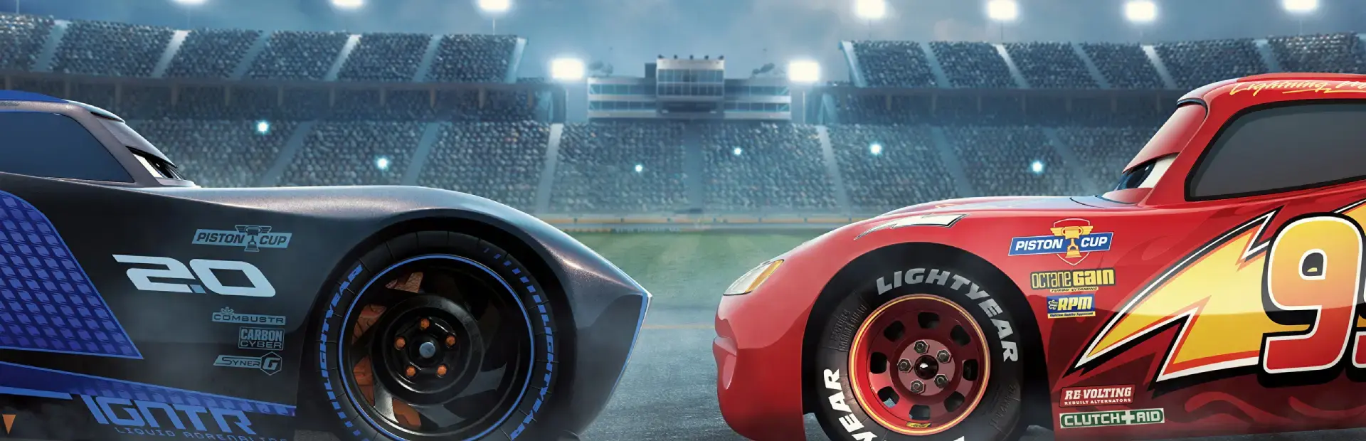 Cars 3: Driven to Win background