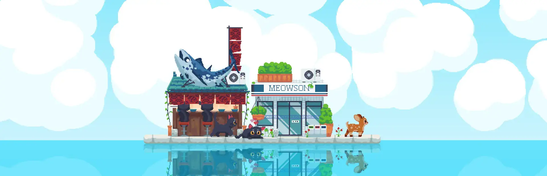 Cat Isle background