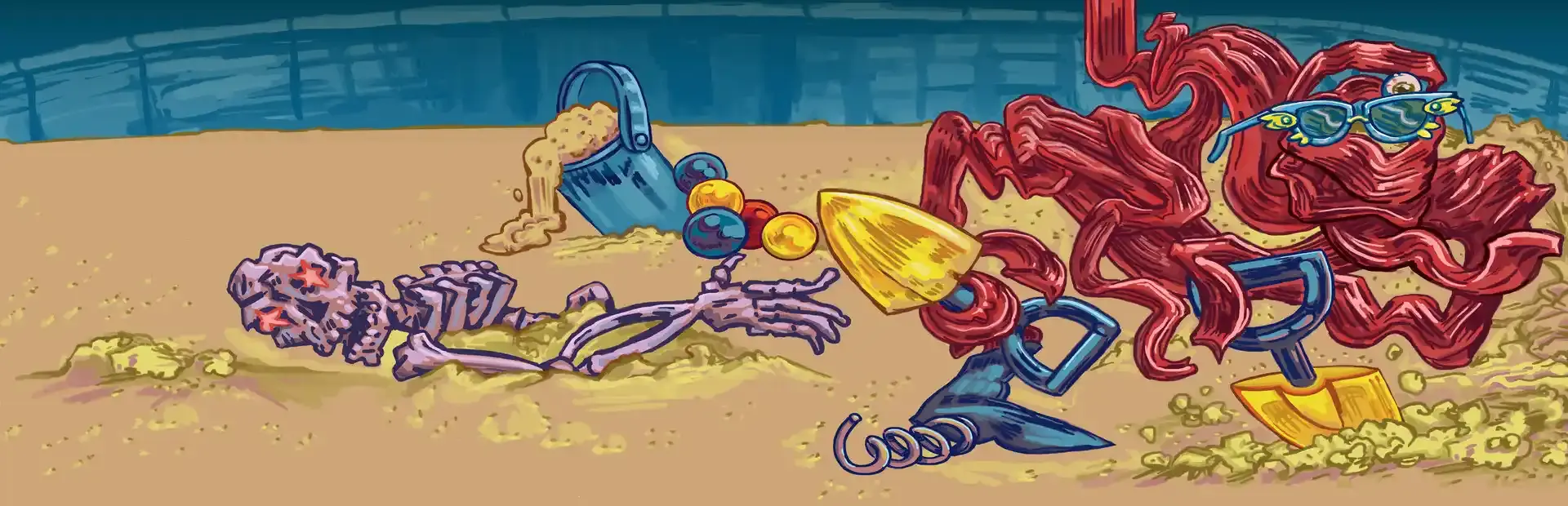 Mummy Sandbox background