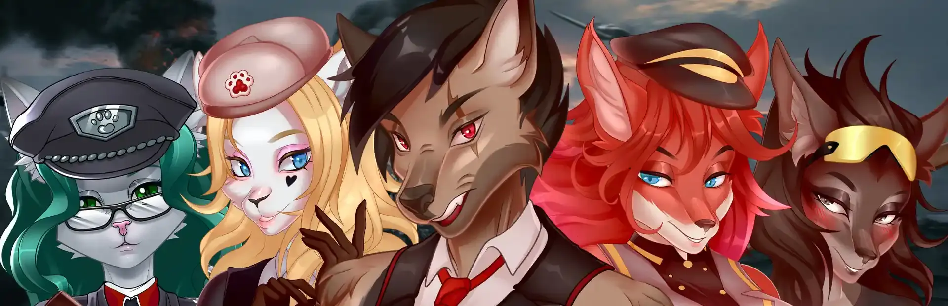 Furry Hitler background